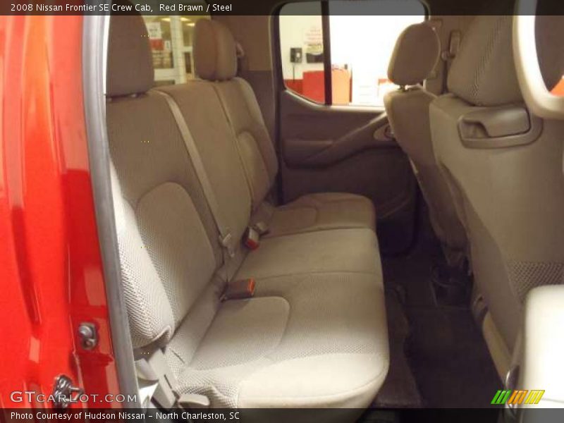 Red Brawn / Steel 2008 Nissan Frontier SE Crew Cab