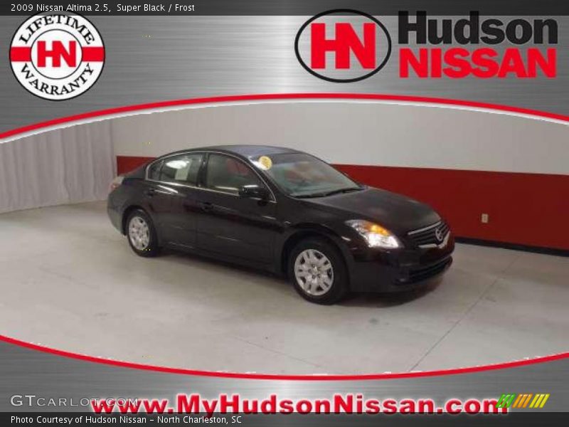 Super Black / Frost 2009 Nissan Altima 2.5