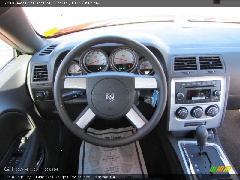 TorRed / Dark Slate Gray 2010 Dodge Challenger SE