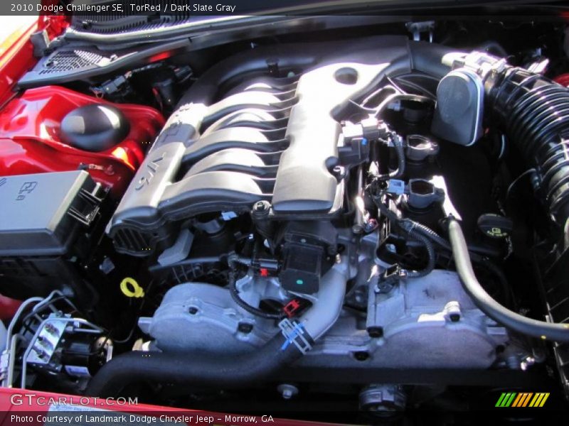 TorRed / Dark Slate Gray 2010 Dodge Challenger SE