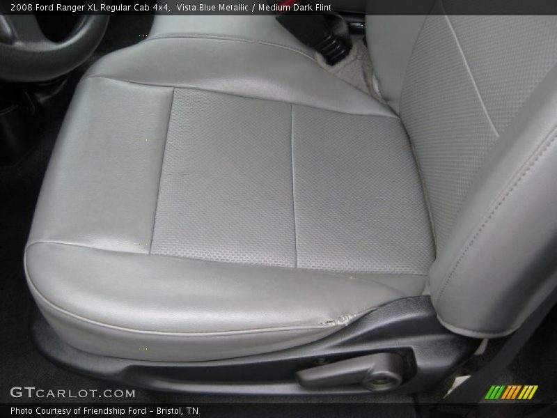  2008 Ranger XL Regular Cab 4x4 Medium Dark Flint Interior
