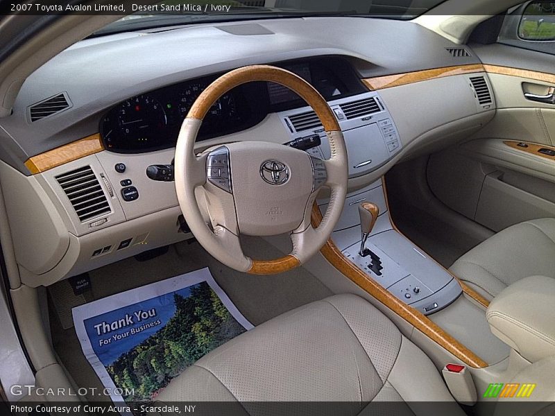 Desert Sand Mica / Ivory 2007 Toyota Avalon Limited