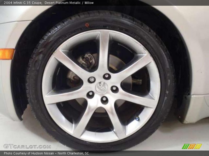 Desert Platinum Metallic / Willow 2004 Infiniti G 35 Coupe