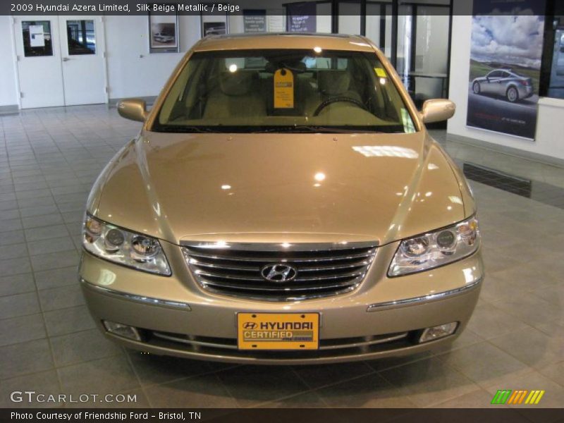 Silk Beige Metallic / Beige 2009 Hyundai Azera Limited