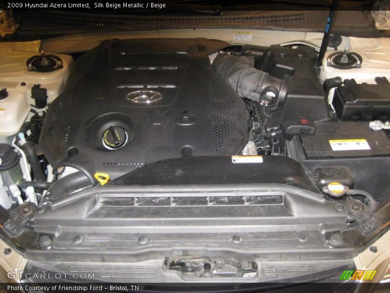 Silk Beige Metallic / Beige 2009 Hyundai Azera Limited