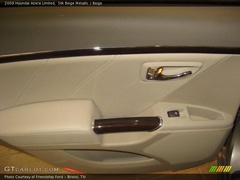 Silk Beige Metallic / Beige 2009 Hyundai Azera Limited