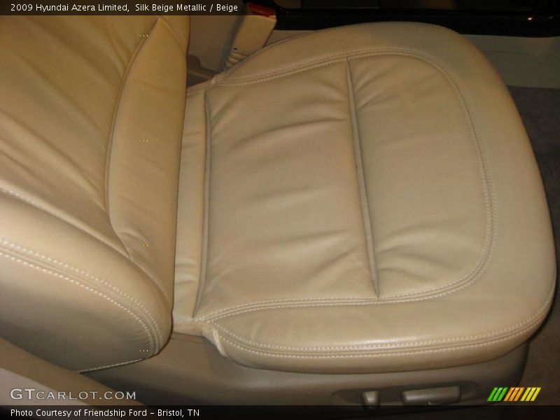 Silk Beige Metallic / Beige 2009 Hyundai Azera Limited