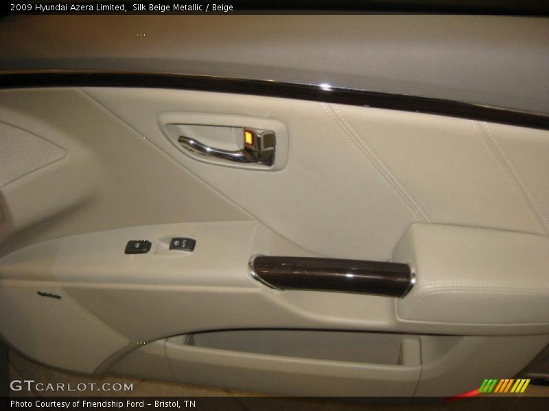 Silk Beige Metallic / Beige 2009 Hyundai Azera Limited
