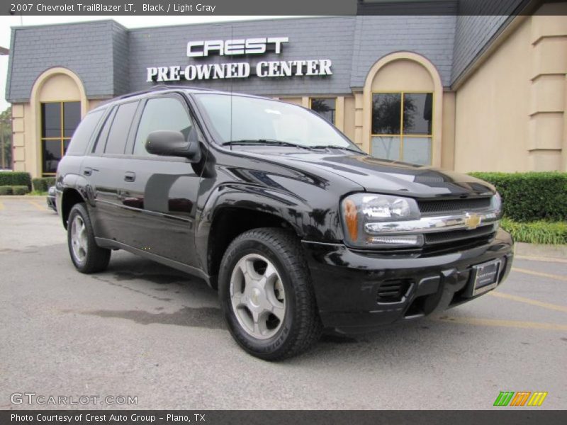 Black / Light Gray 2007 Chevrolet TrailBlazer LT