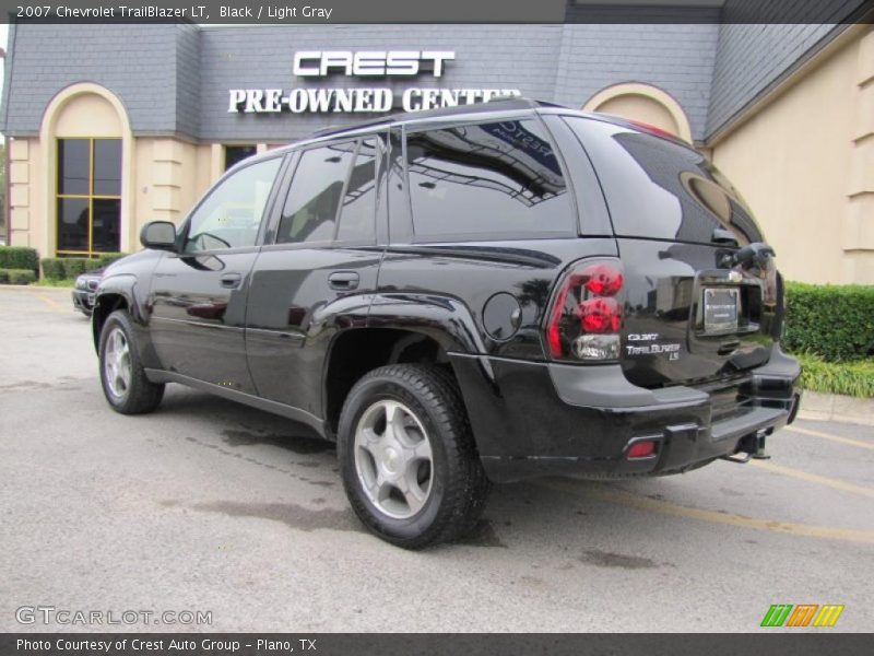 Black / Light Gray 2007 Chevrolet TrailBlazer LT