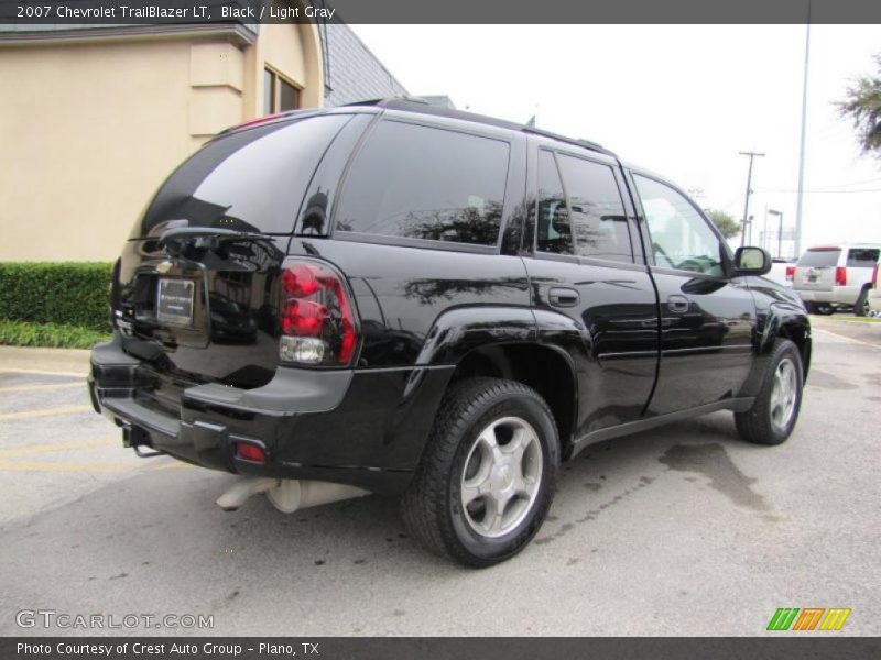 Black / Light Gray 2007 Chevrolet TrailBlazer LT