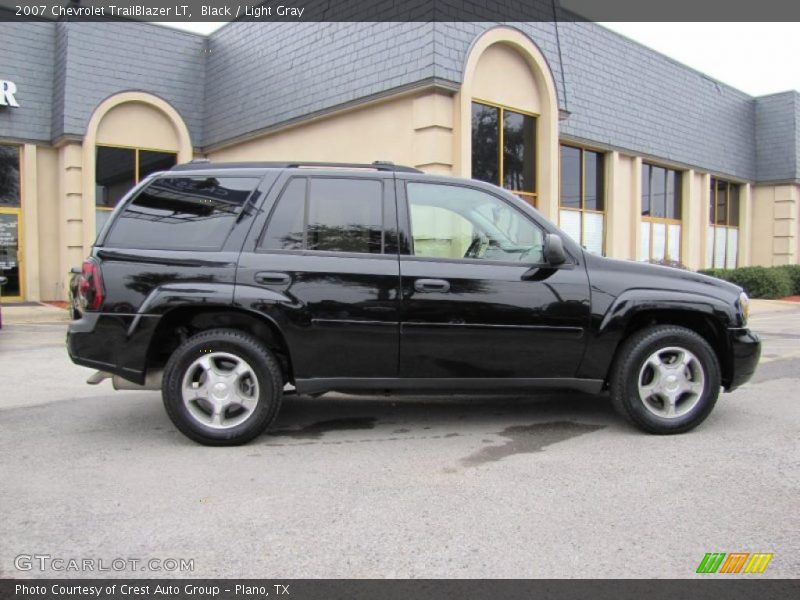 Black / Light Gray 2007 Chevrolet TrailBlazer LT