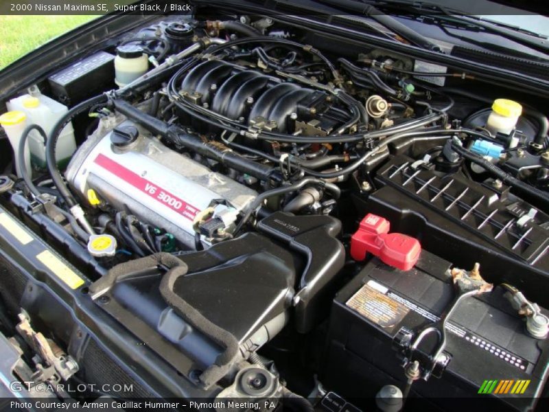 Super Black / Black 2000 Nissan Maxima SE