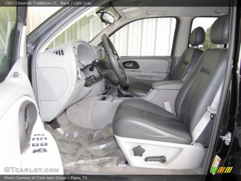  2007 TrailBlazer LT Light Gray Interior