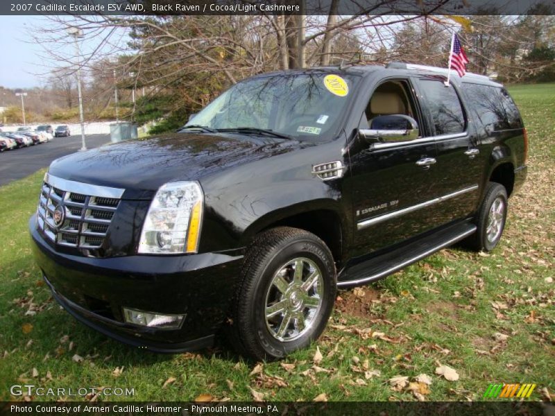 Front 3/4 View of 2007 Escalade ESV AWD