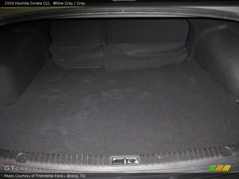 Willow Gray / Gray 2009 Hyundai Sonata GLS
