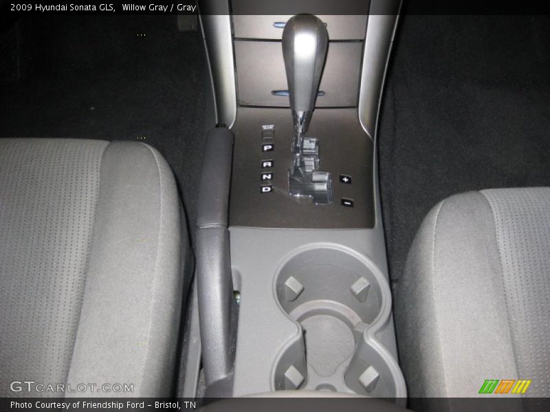 Willow Gray / Gray 2009 Hyundai Sonata GLS