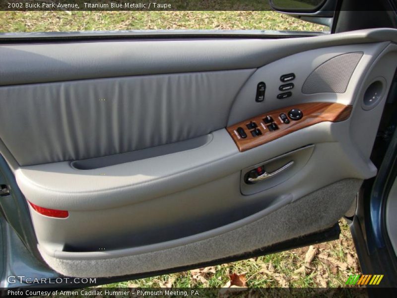 Titanium Blue Metallic / Taupe 2002 Buick Park Avenue