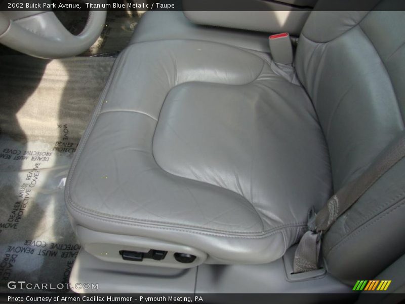 Titanium Blue Metallic / Taupe 2002 Buick Park Avenue