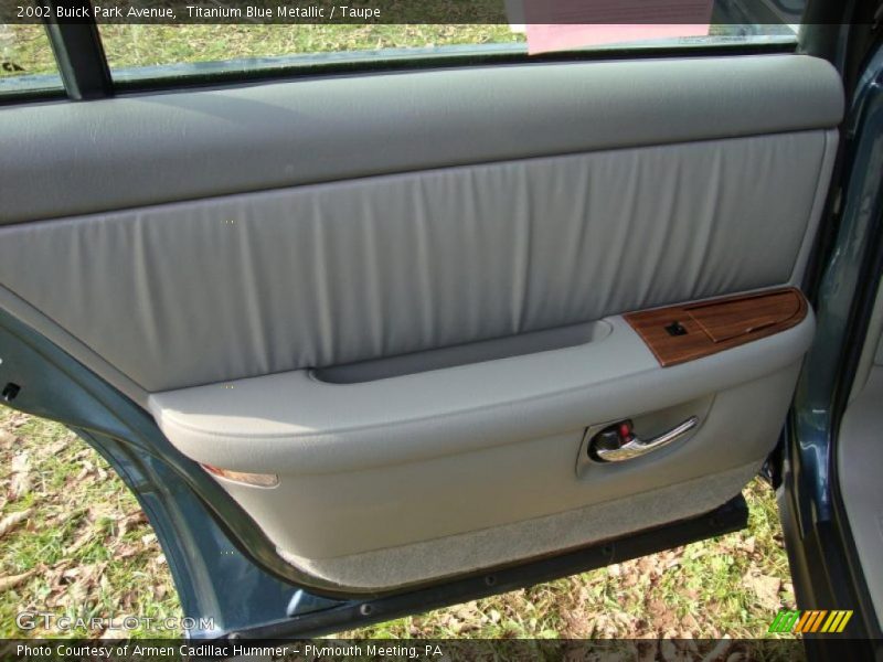 Titanium Blue Metallic / Taupe 2002 Buick Park Avenue