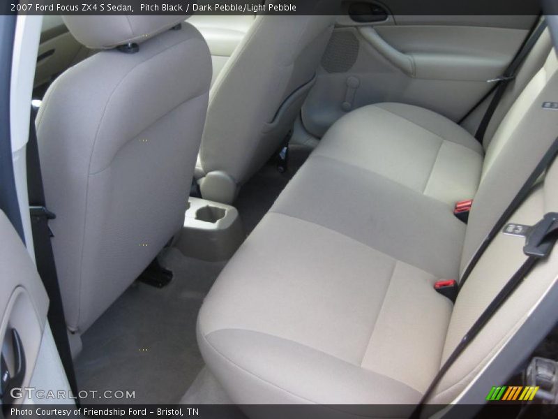 Pitch Black / Dark Pebble/Light Pebble 2007 Ford Focus ZX4 S Sedan