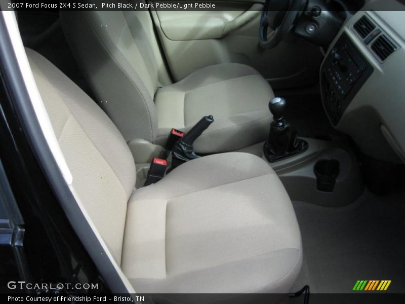 Pitch Black / Dark Pebble/Light Pebble 2007 Ford Focus ZX4 S Sedan