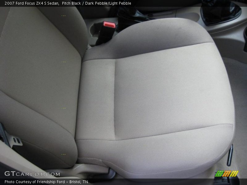 Pitch Black / Dark Pebble/Light Pebble 2007 Ford Focus ZX4 S Sedan
