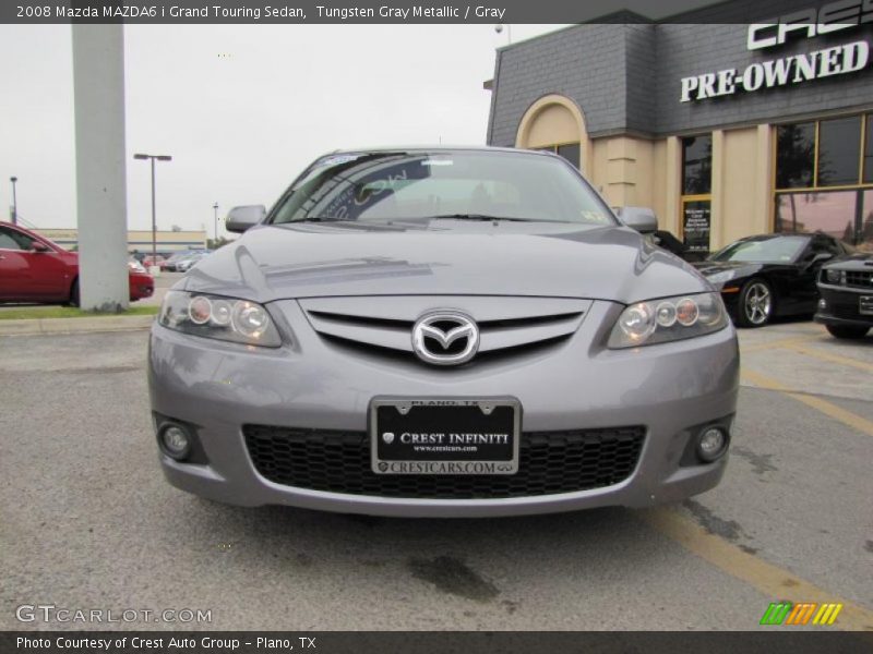 Tungsten Gray Metallic / Gray 2008 Mazda MAZDA6 i Grand Touring Sedan