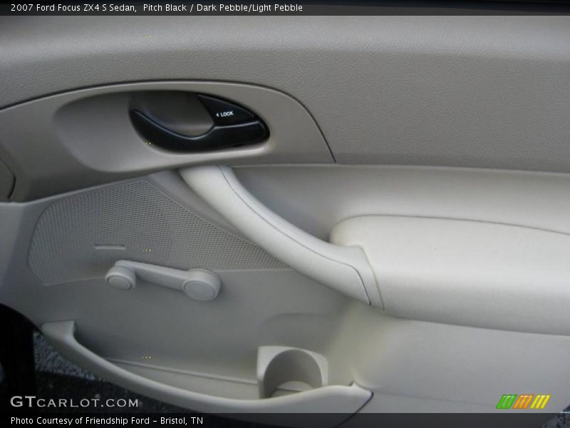 Pitch Black / Dark Pebble/Light Pebble 2007 Ford Focus ZX4 S Sedan