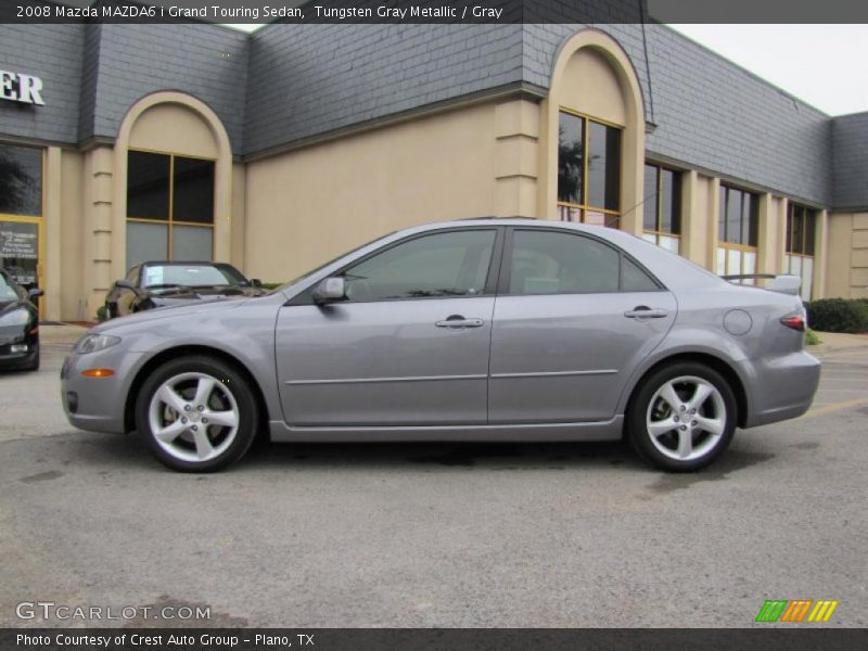 Tungsten Gray Metallic / Gray 2008 Mazda MAZDA6 i Grand Touring Sedan
