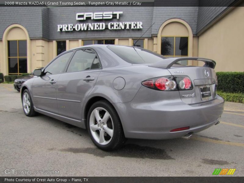 Tungsten Gray Metallic / Gray 2008 Mazda MAZDA6 i Grand Touring Sedan