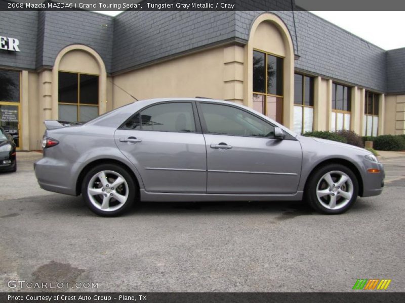 Tungsten Gray Metallic / Gray 2008 Mazda MAZDA6 i Grand Touring Sedan