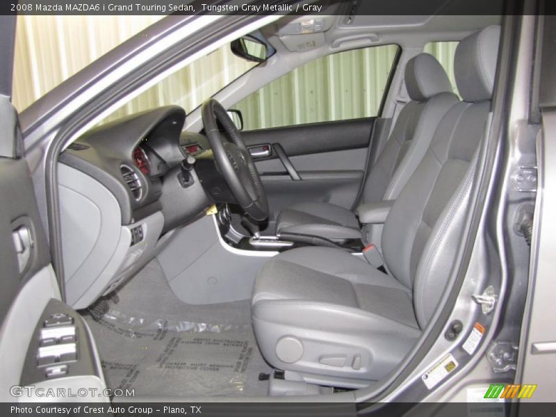  2008 MAZDA6 i Grand Touring Sedan Gray Interior