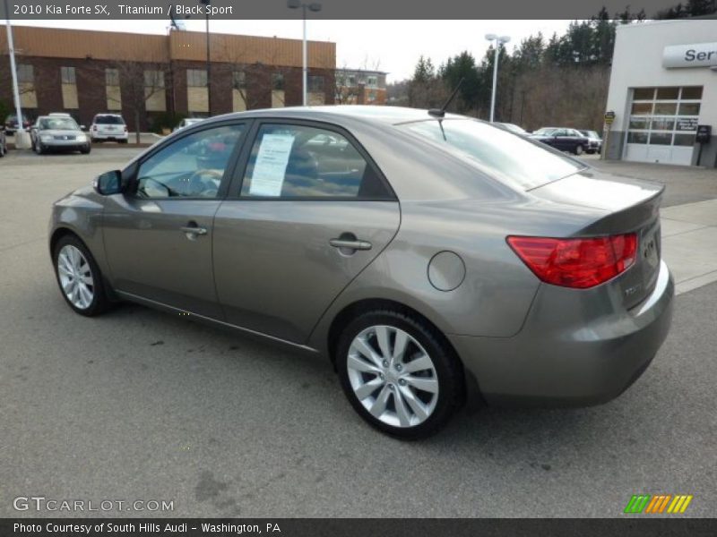 Titanium / Black Sport 2010 Kia Forte SX