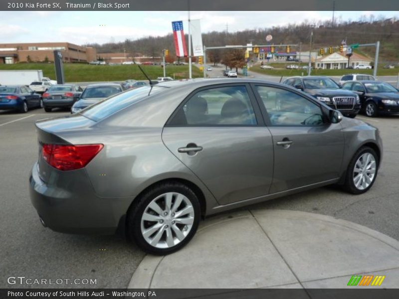 Titanium / Black Sport 2010 Kia Forte SX