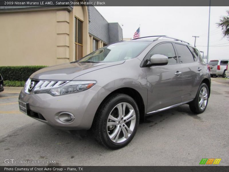 Saharan Stone Metallic / Black 2009 Nissan Murano LE AWD