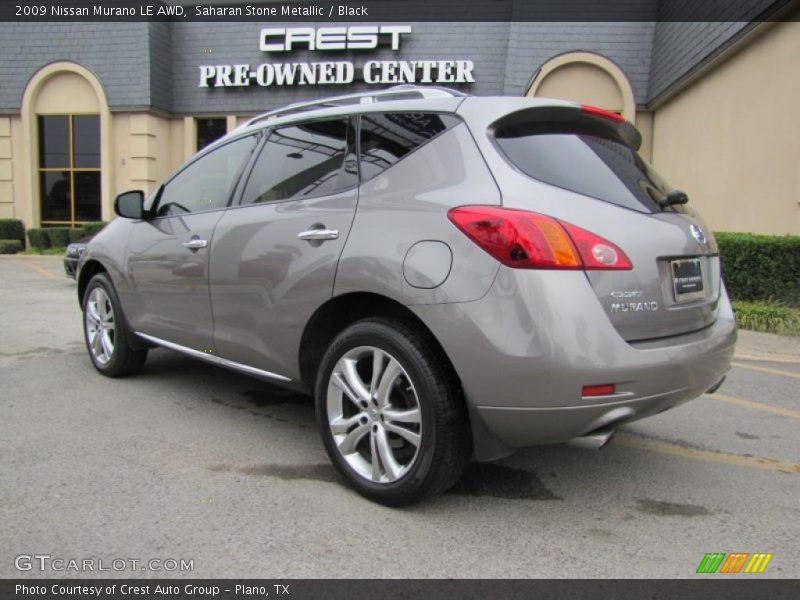 Saharan Stone Metallic / Black 2009 Nissan Murano LE AWD