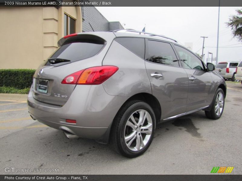 Saharan Stone Metallic / Black 2009 Nissan Murano LE AWD
