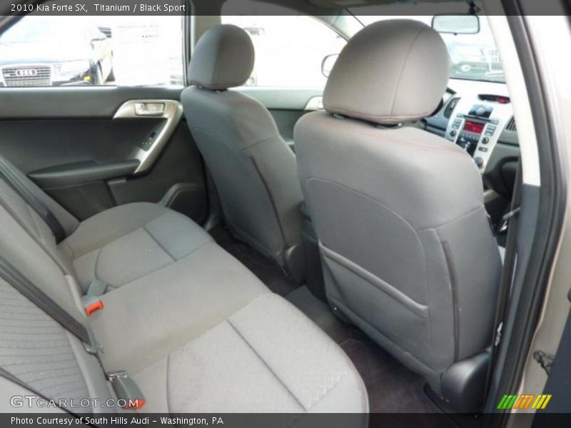 Titanium / Black Sport 2010 Kia Forte SX