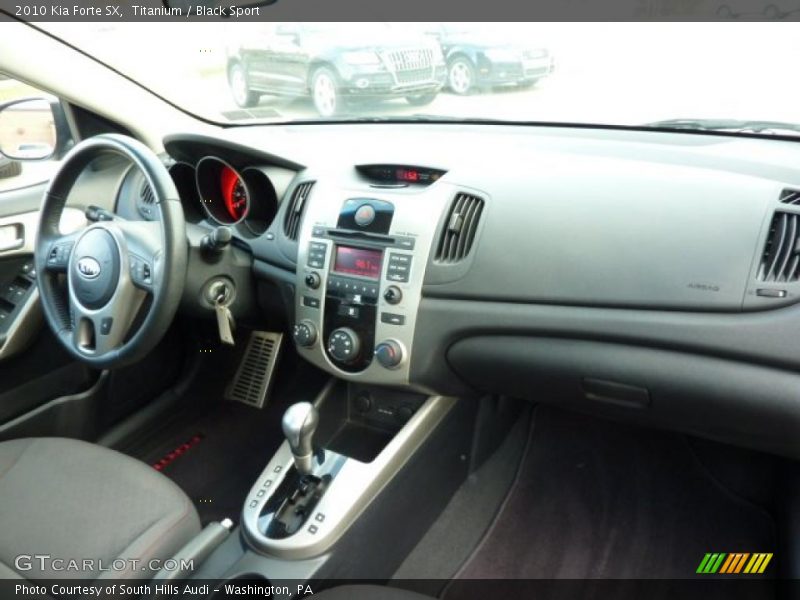 Titanium / Black Sport 2010 Kia Forte SX