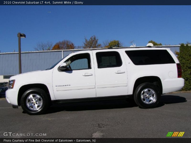 Summit White / Ebony 2010 Chevrolet Suburban LT 4x4