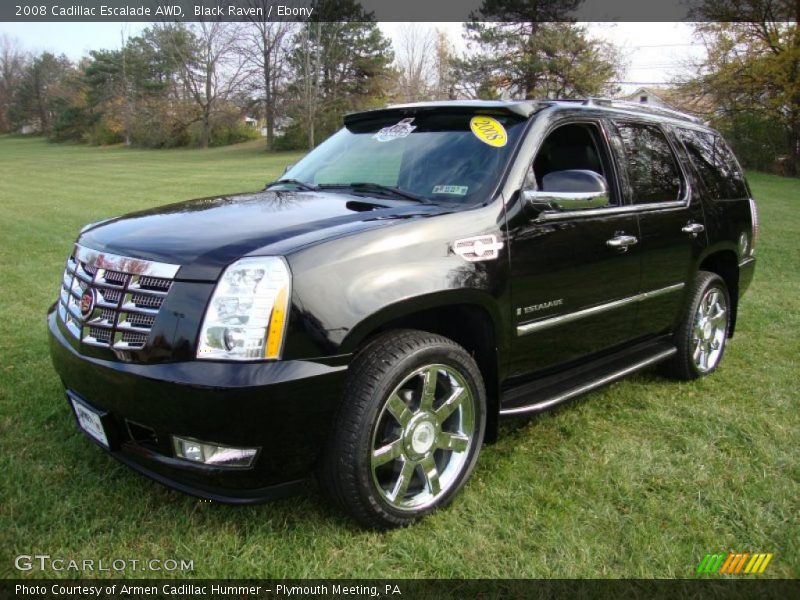 Front 3/4 View of 2008 Escalade AWD