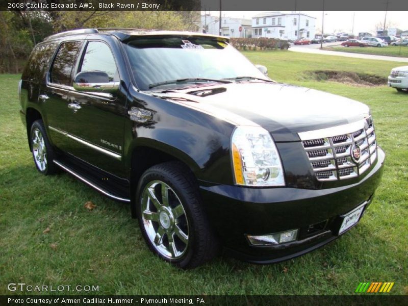 Black Raven / Ebony 2008 Cadillac Escalade AWD