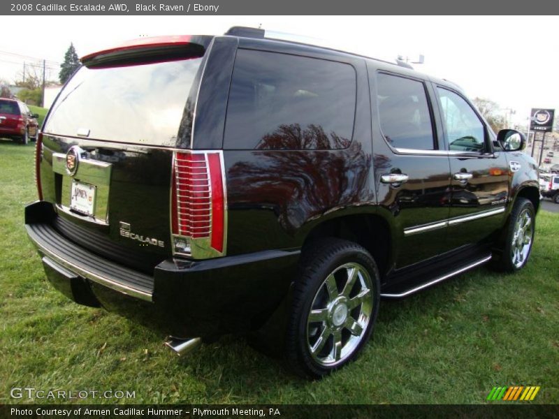 Black Raven / Ebony 2008 Cadillac Escalade AWD