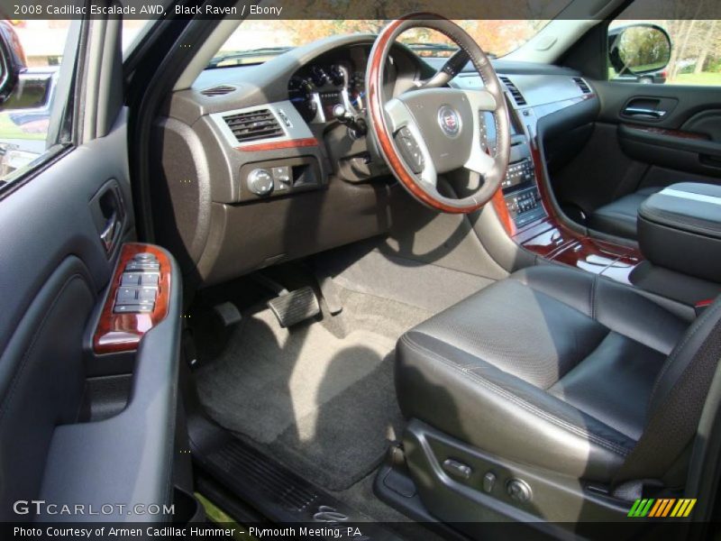  2008 Escalade AWD Ebony Interior