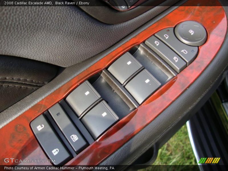 Controls of 2008 Escalade AWD