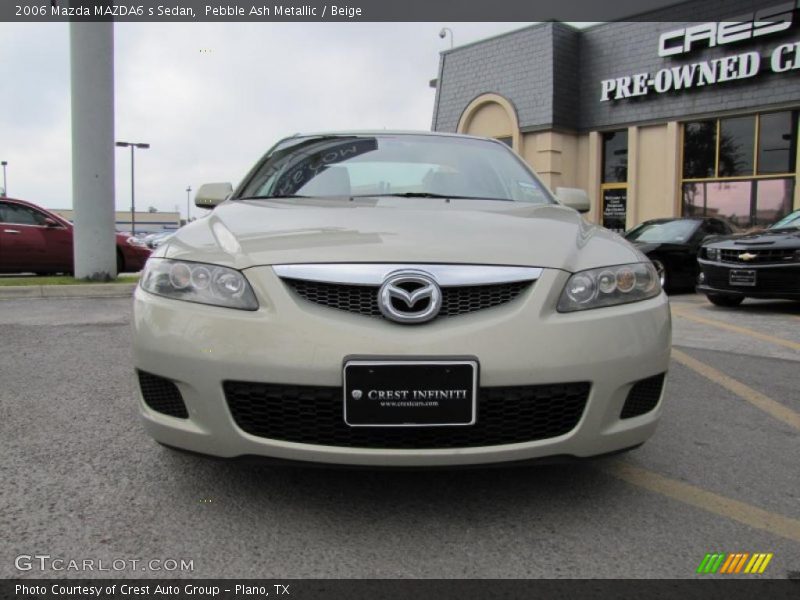 Pebble Ash Metallic / Beige 2006 Mazda MAZDA6 s Sedan