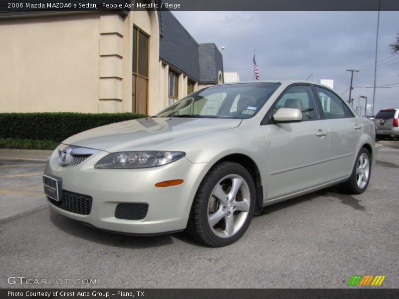 Pebble Ash Metallic / Beige 2006 Mazda MAZDA6 s Sedan