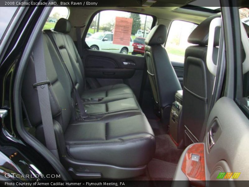  2008 Escalade AWD Ebony Interior