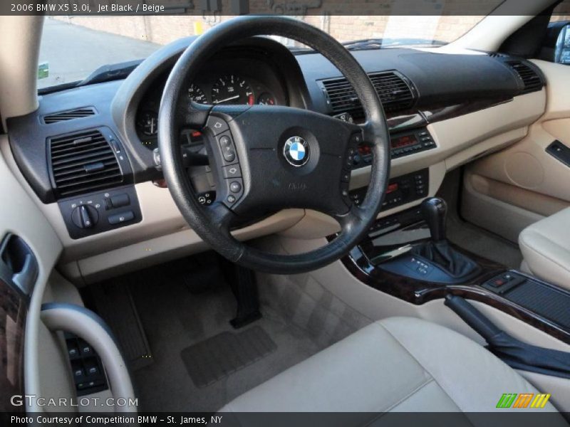  2006 X5 3.0i Beige Interior